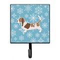 Micasa Winter Snowflake Basset Hound Leash or Key Holder MI224820